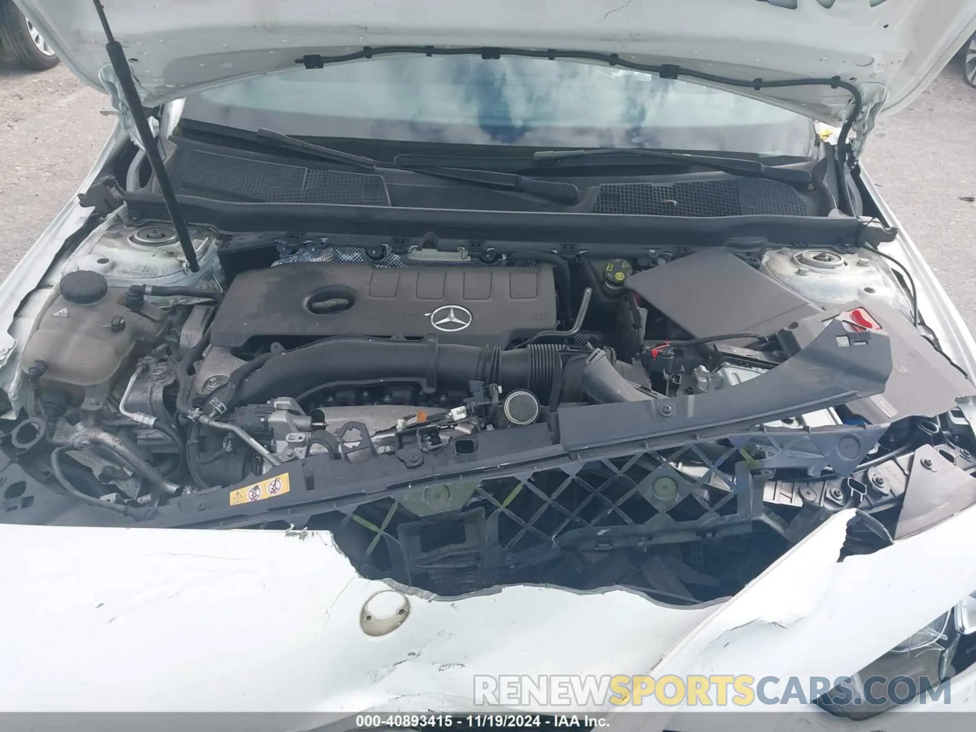 10 Photograph of a damaged car W1K3G4EB0MJ289770 MERCEDES-BENZ A 220 2021