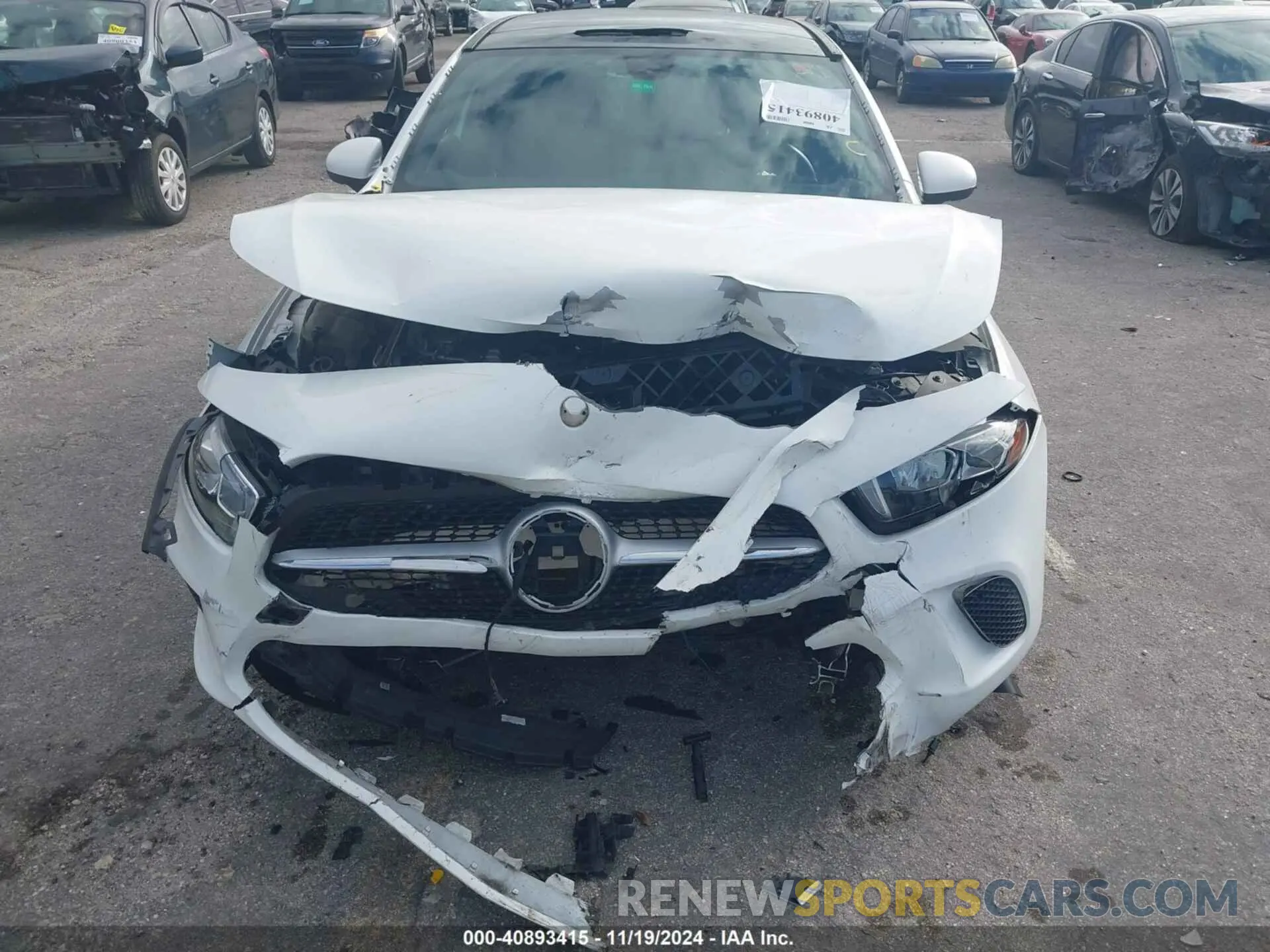 11 Photograph of a damaged car W1K3G4EB0MJ289770 MERCEDES-BENZ A 220 2021