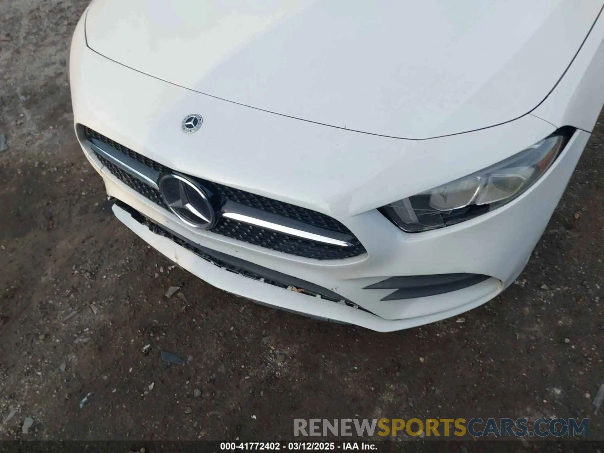 6 Photograph of a damaged car W1K3G4EB1MJ257006 MERCEDES-BENZ A 220 2021
