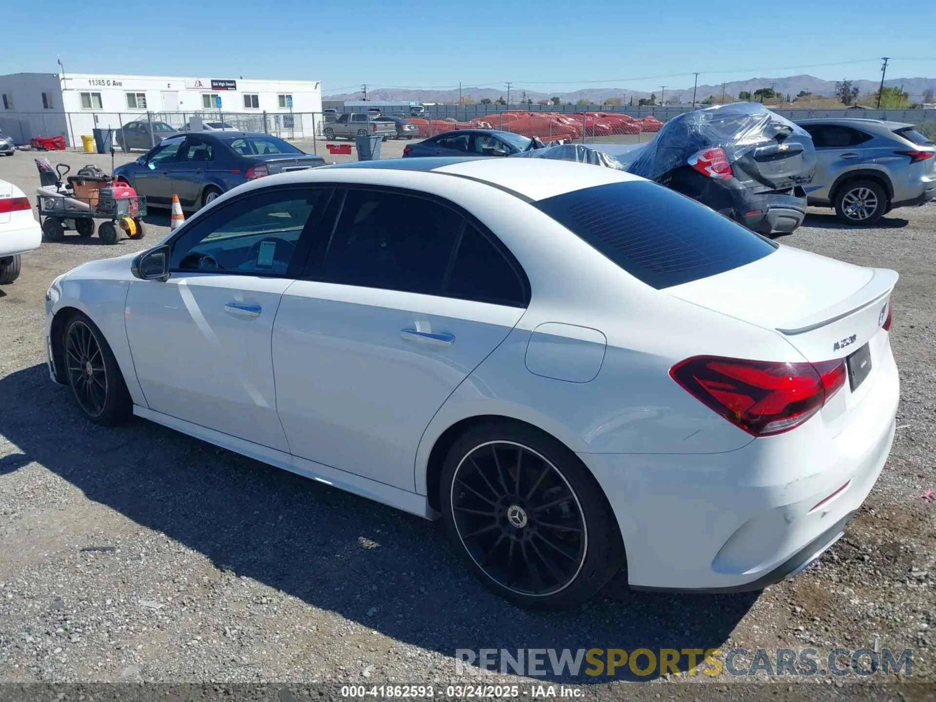 3 Фотография поврежденного автомобиля W1K3G4EB5MJ271412 MERCEDES-BENZ A 220 2021