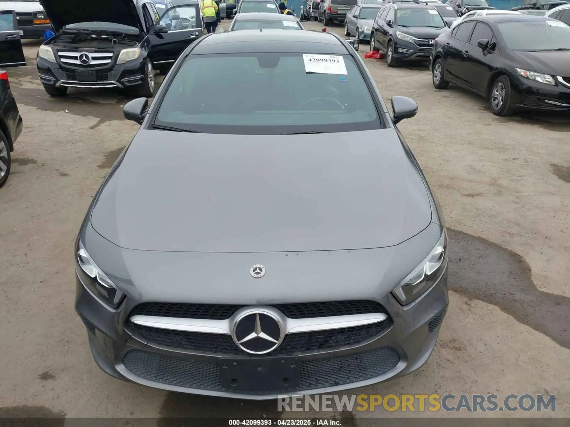 12 Photograph of a damaged car W1K3G4EB6MJ316650 MERCEDES-BENZ A 220 2021