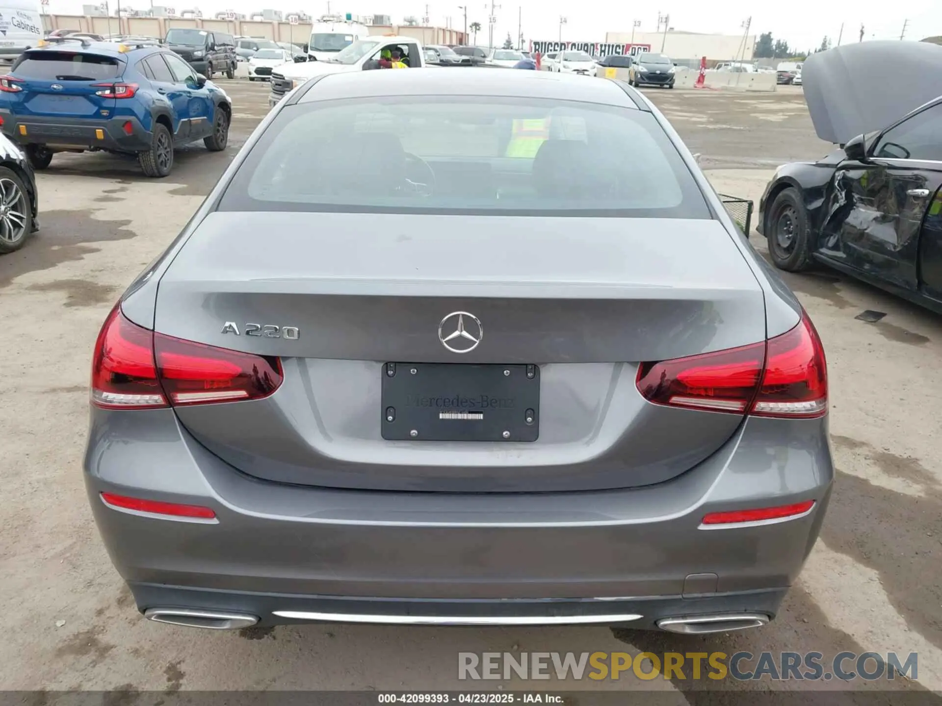 16 Photograph of a damaged car W1K3G4EB6MJ316650 MERCEDES-BENZ A 220 2021