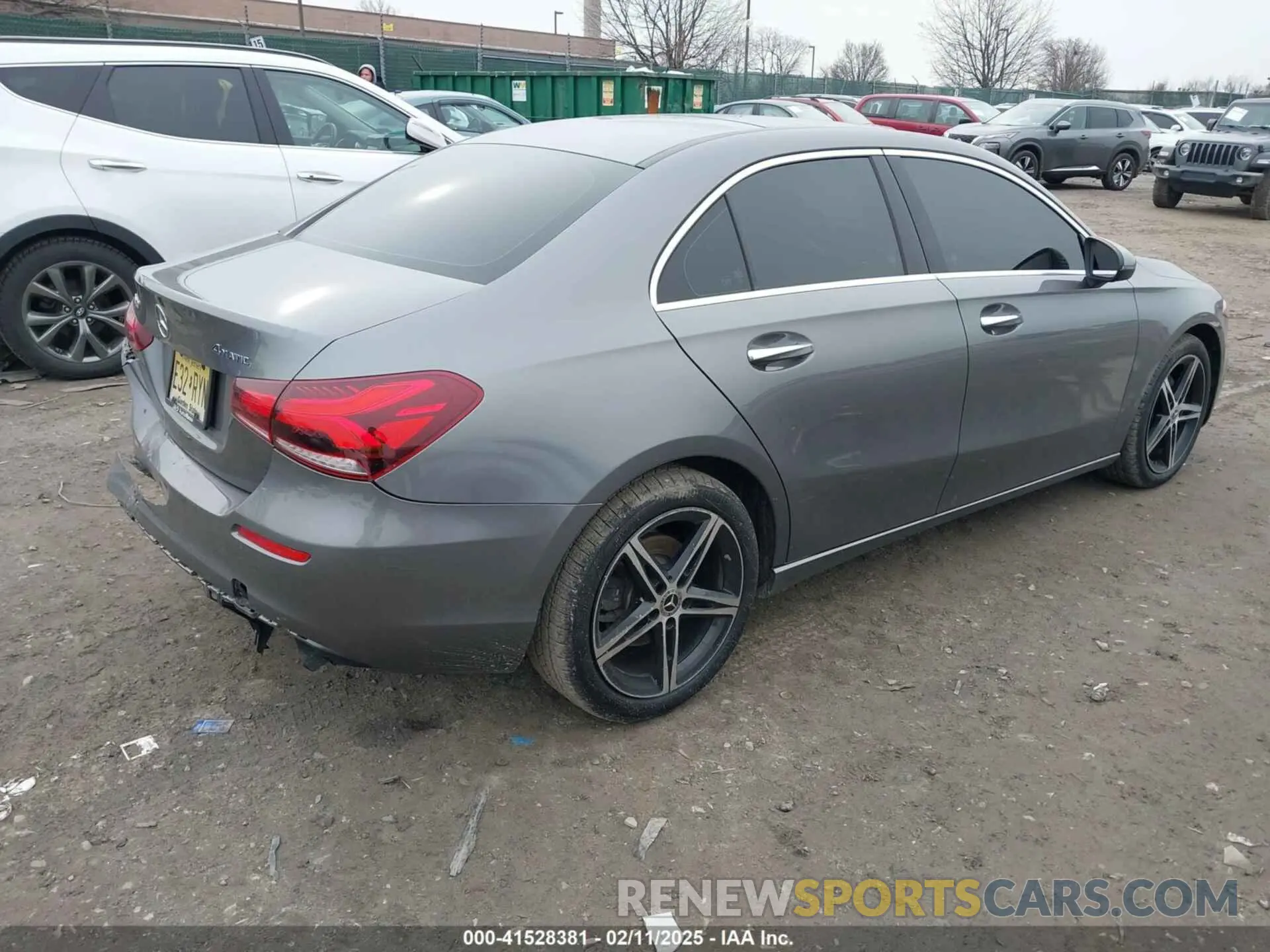 4 Фотография поврежденного автомобиля W1K3G4FB2MJ292636 MERCEDES-BENZ A 220 2021
