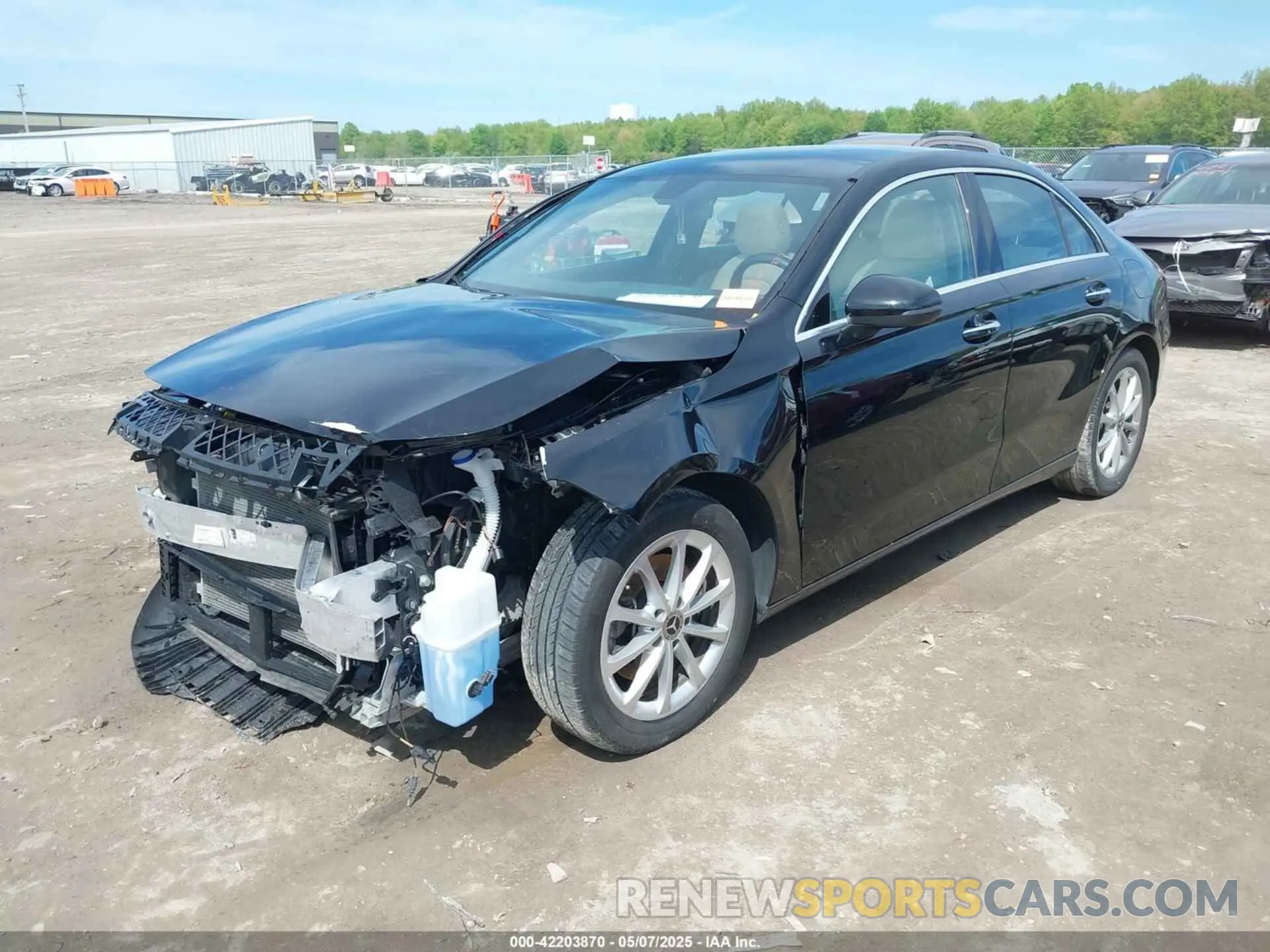 2 Фотография поврежденного автомобиля W1K3G4FB3MJ274131 MERCEDES-BENZ A 220 2021
