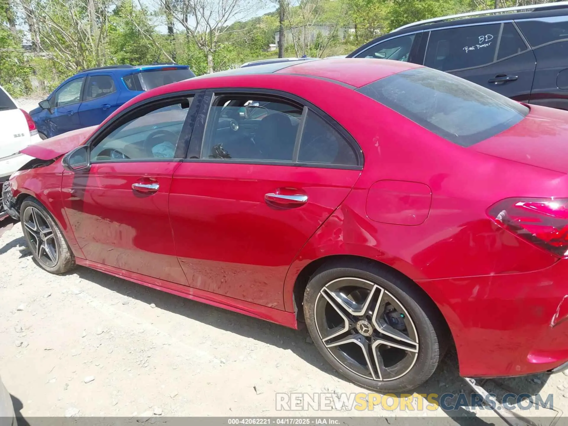 13 Photograph of a damaged car W1K3G4FBXMJ272781 MERCEDES-BENZ A 220 2021