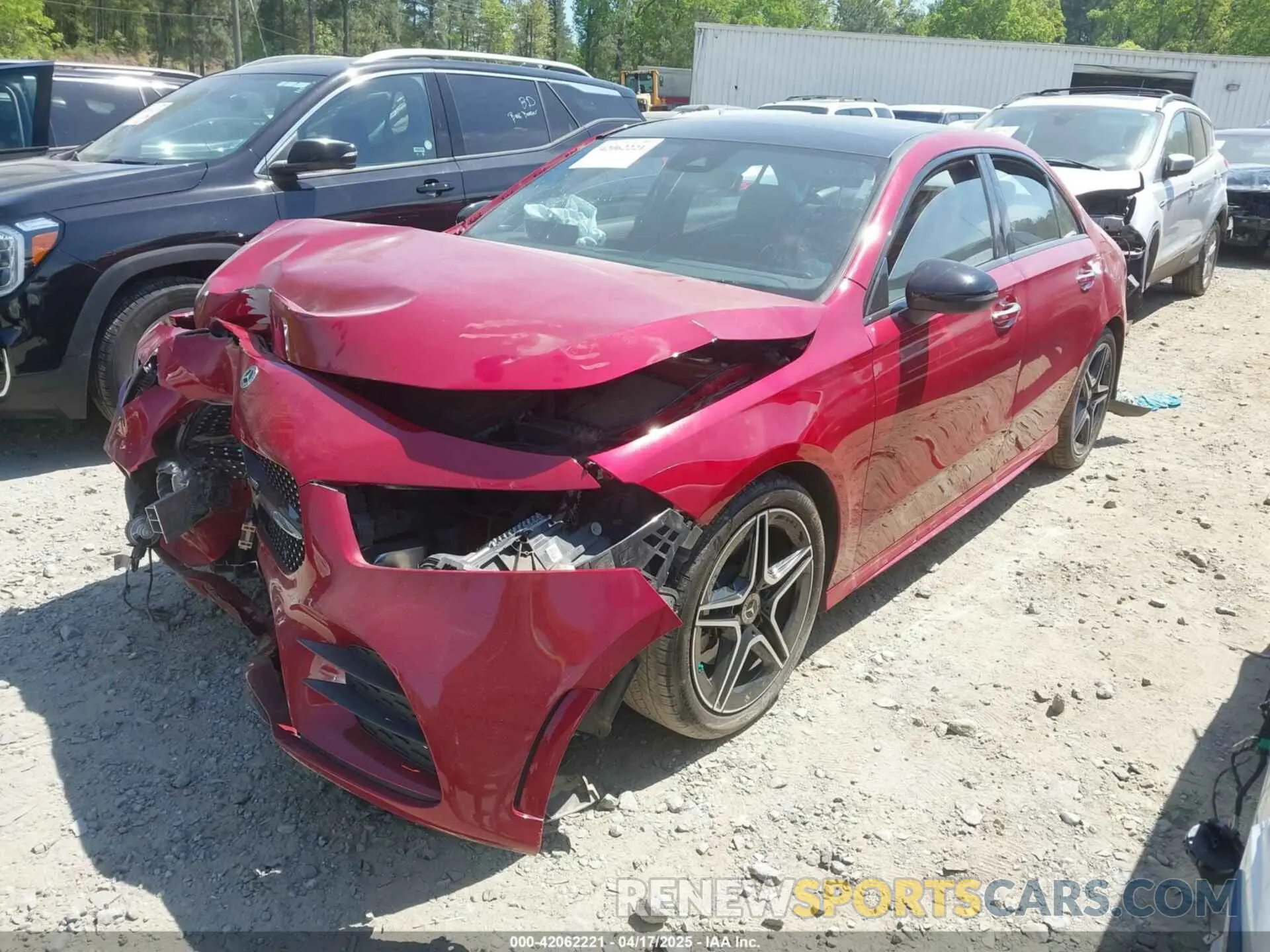 2 Photograph of a damaged car W1K3G4FBXMJ272781 MERCEDES-BENZ A 220 2021