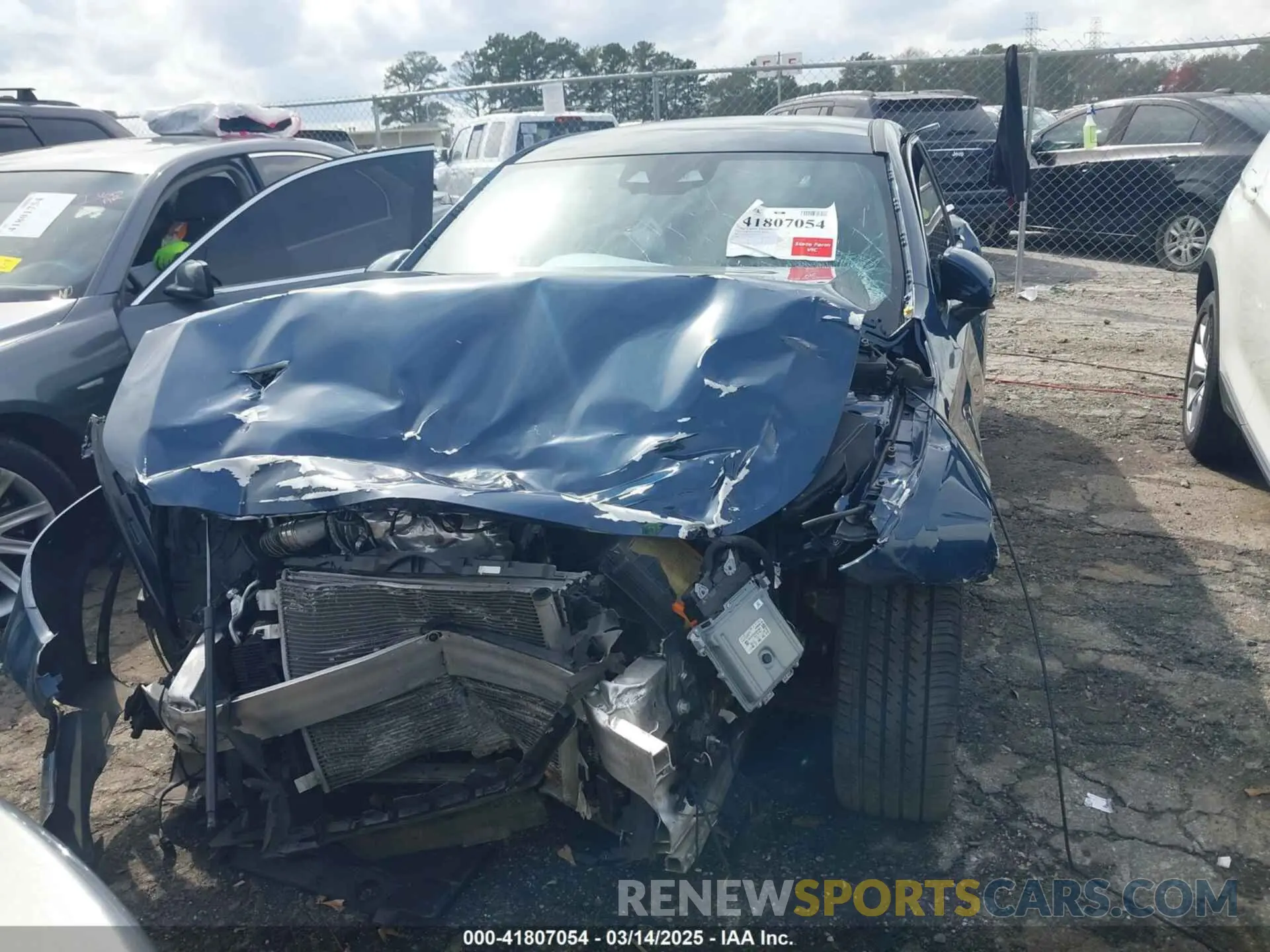 11 Photograph of a damaged car W1K3G4EB5NJ355604 MERCEDES-BENZ A 220 2022