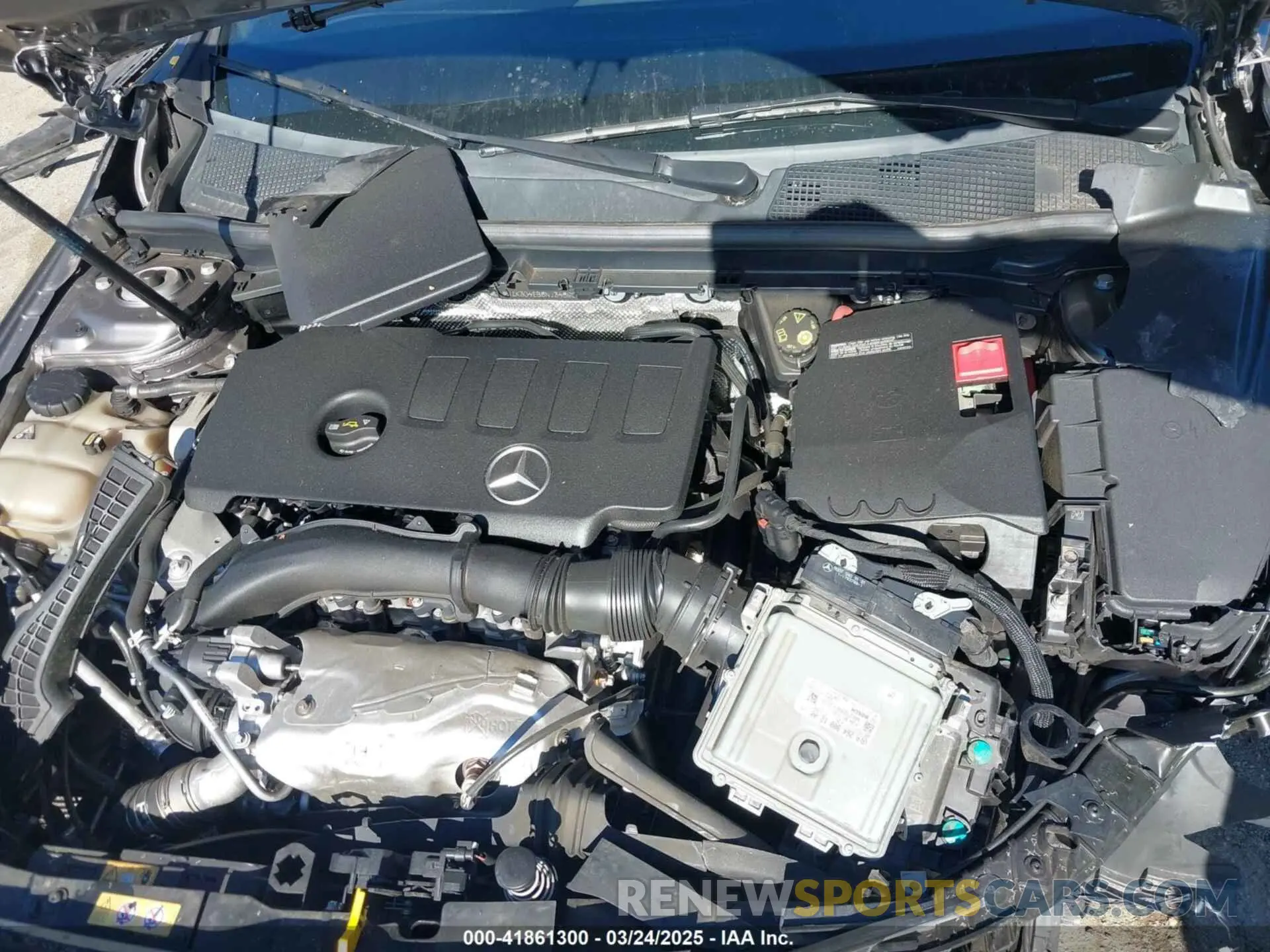 10 Photograph of a damaged car W1K3G4EB8NJ348694 MERCEDES-BENZ A 220 2022