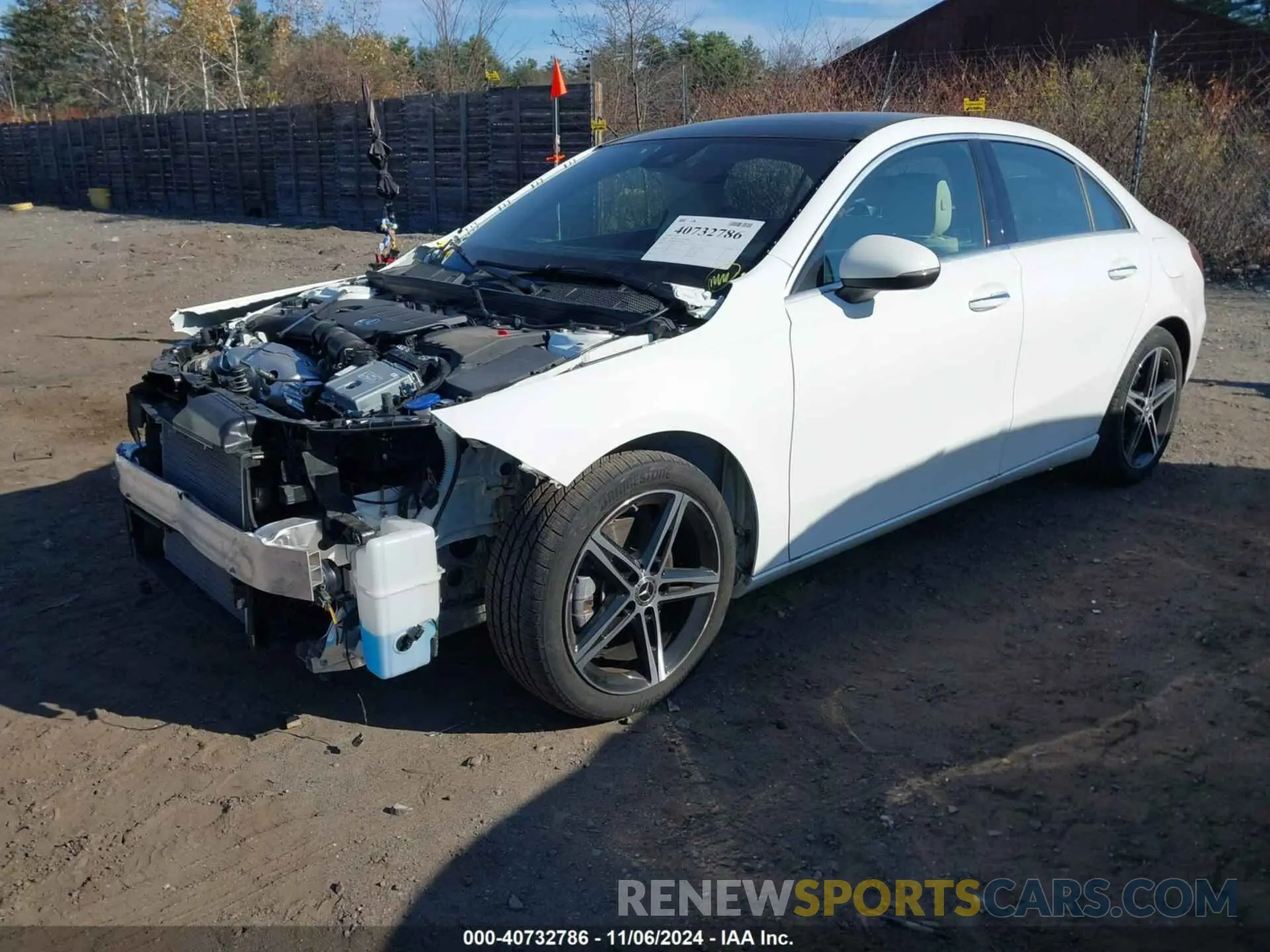 2 Photograph of a damaged car W1K3G4FB4NJ361280 MERCEDES-BENZ A 220 2022