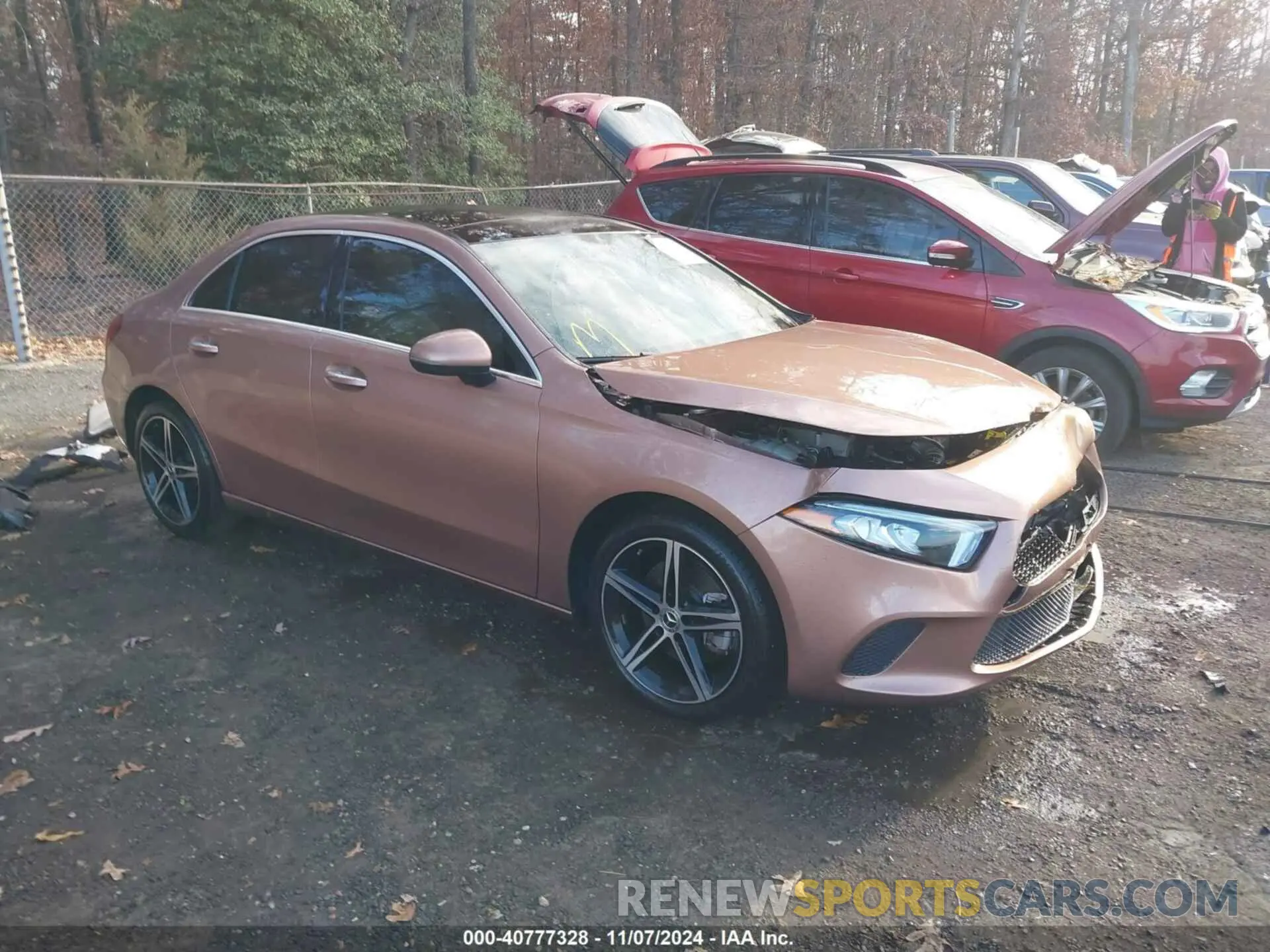 1 Фотография поврежденного автомобиля W1K3G4FB9NJ372677 MERCEDES-BENZ A 220 2022