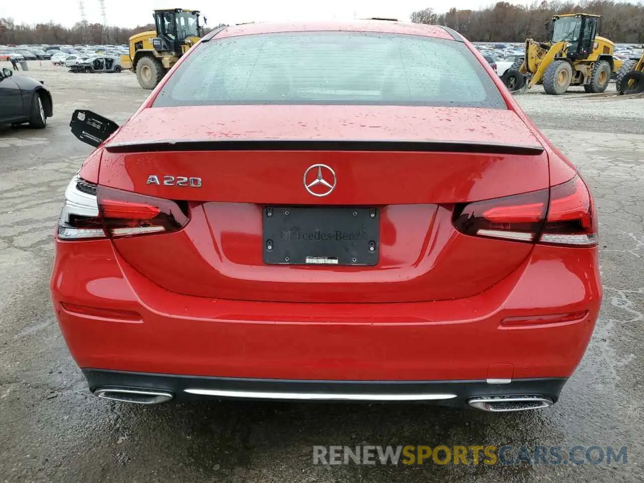 6 Фотография поврежденного автомобиля WDD3G4EB1KW027207 MERCEDES-BENZ A-CLASS 2019