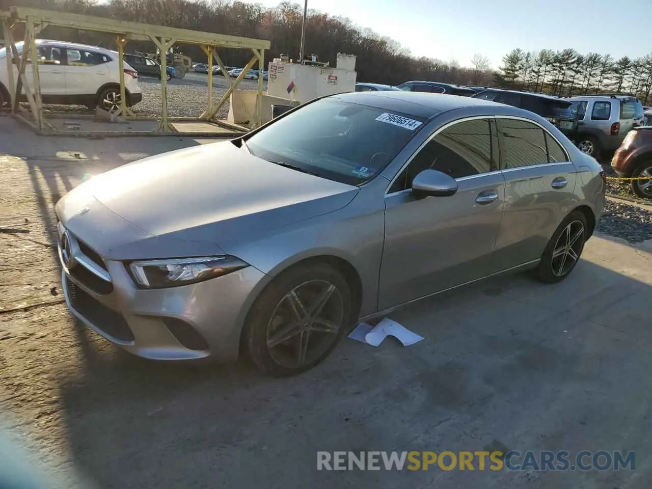 1 Photograph of a damaged car WDD3G4EB4KW022177 MERCEDES-BENZ A-CLASS 2019