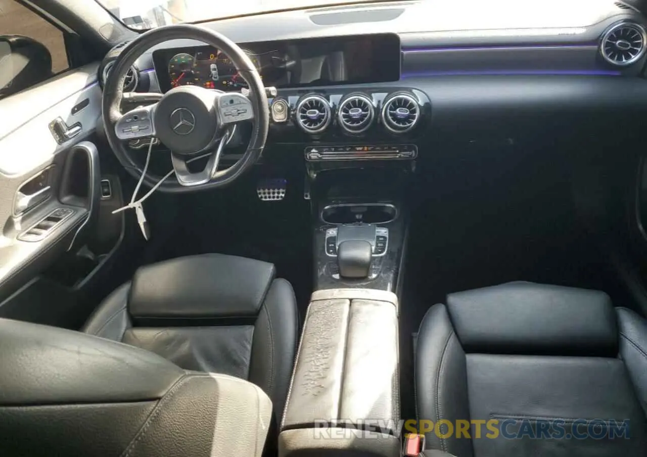 8 Фотография поврежденного автомобиля WDD3G4EB5KW004724 MERCEDES-BENZ A-CLASS 2019