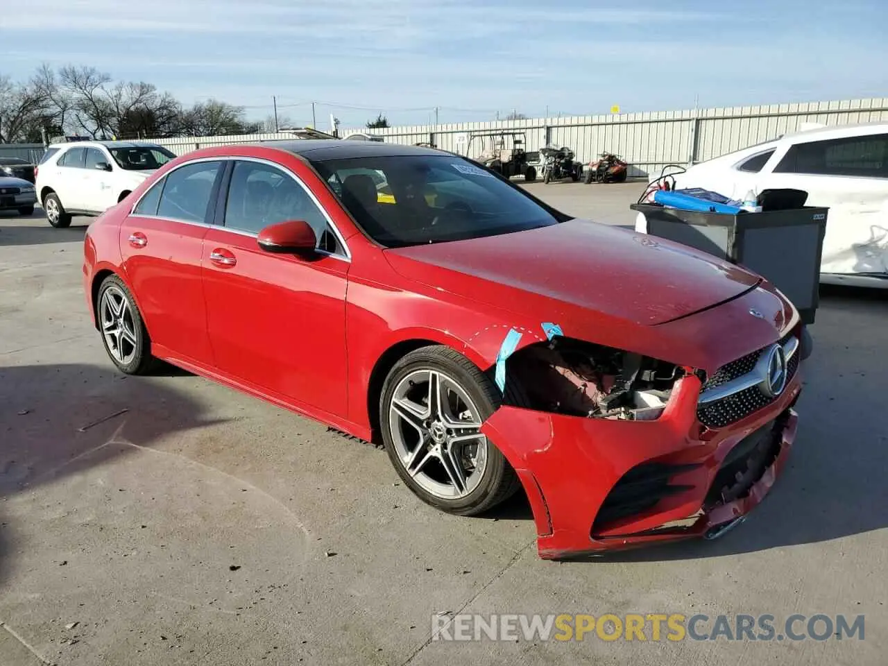 4 Photograph of a damaged car WDD3G4EB6KW033617 MERCEDES-BENZ A-CLASS 2019