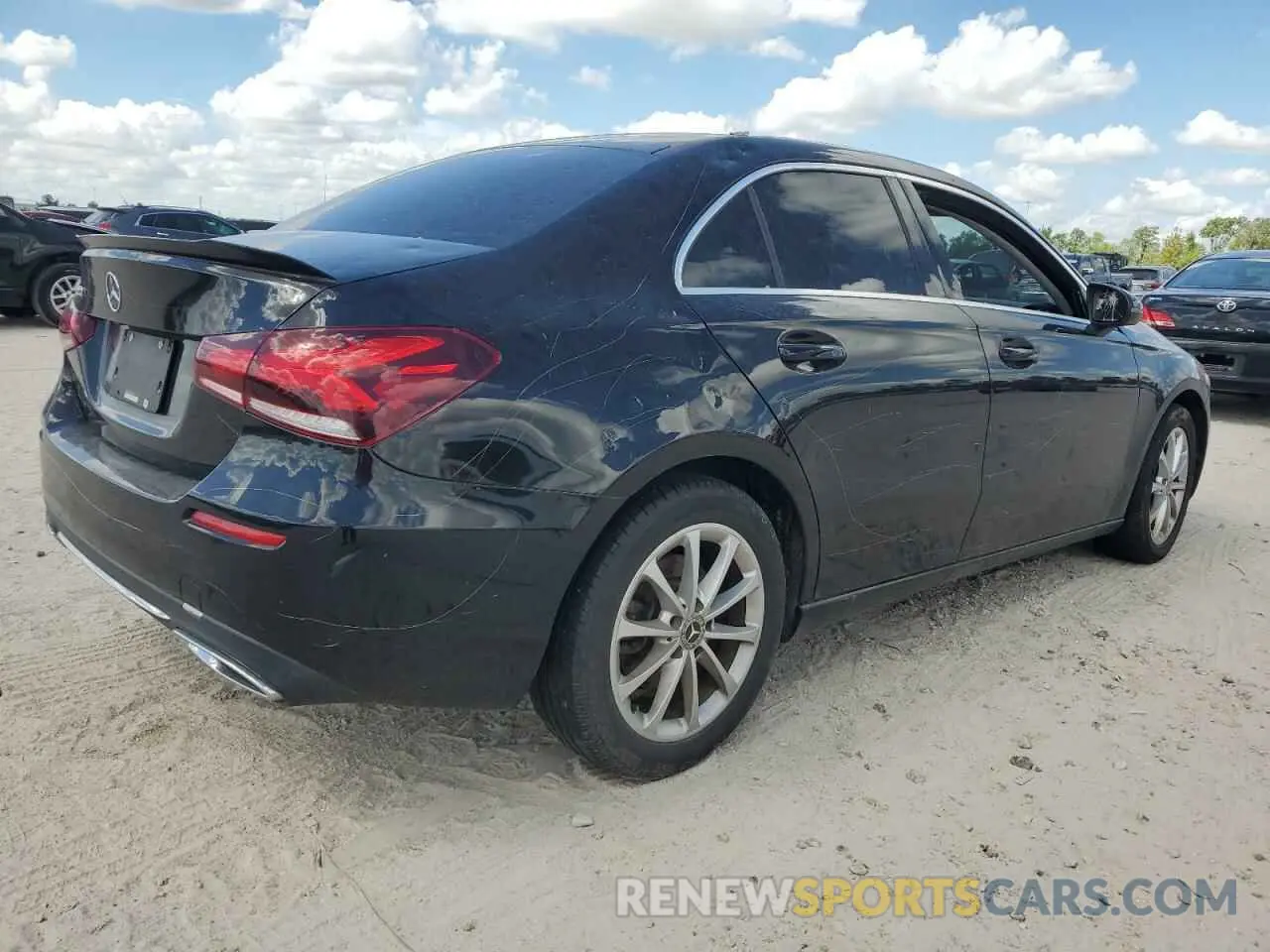 3 Photograph of a damaged car WDD3G4EB7KW025686 MERCEDES-BENZ A-CLASS 2019