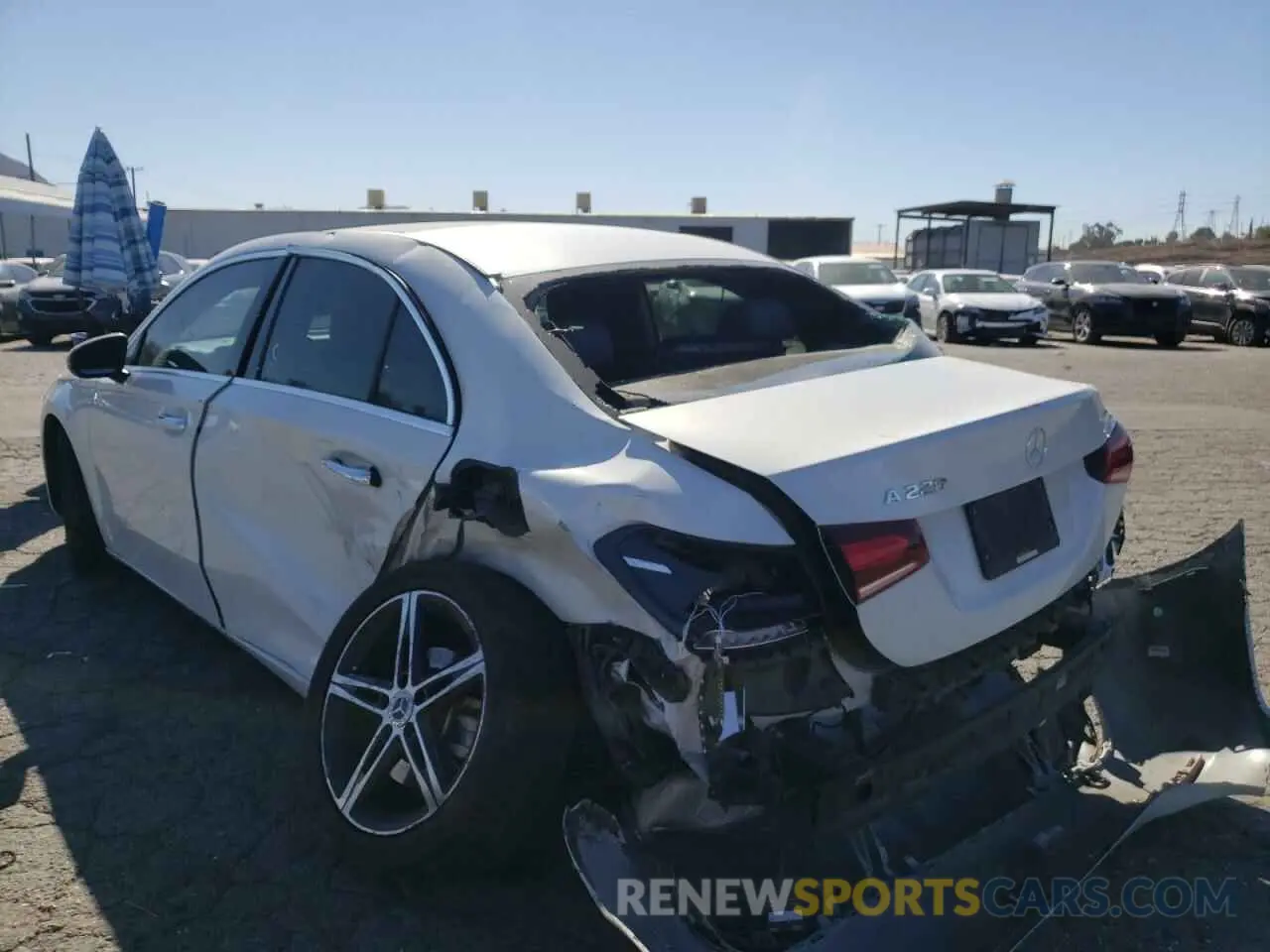 3 Photograph of a damaged car WDD3G4EB8KW033599 MERCEDES-BENZ A-CLASS 2019
