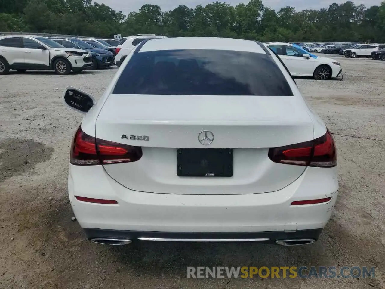 6 Photograph of a damaged car WDD3G4EB9KW000854 MERCEDES-BENZ A-CLASS 2019