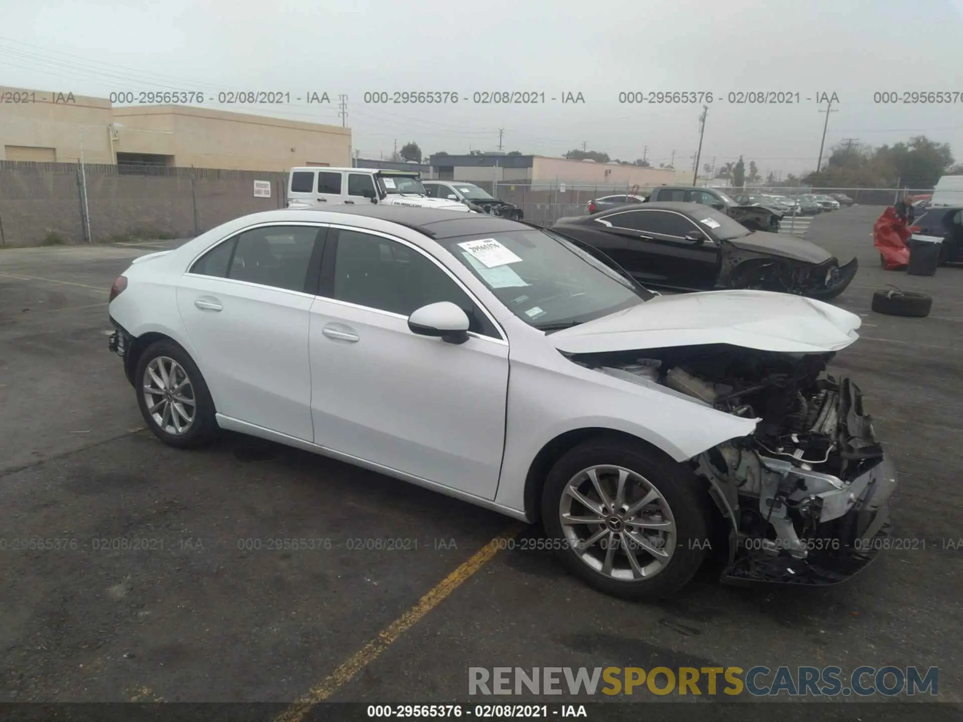 1 Photograph of a damaged car WDD3G4EBXKW025777 MERCEDES-BENZ A-CLASS 2019