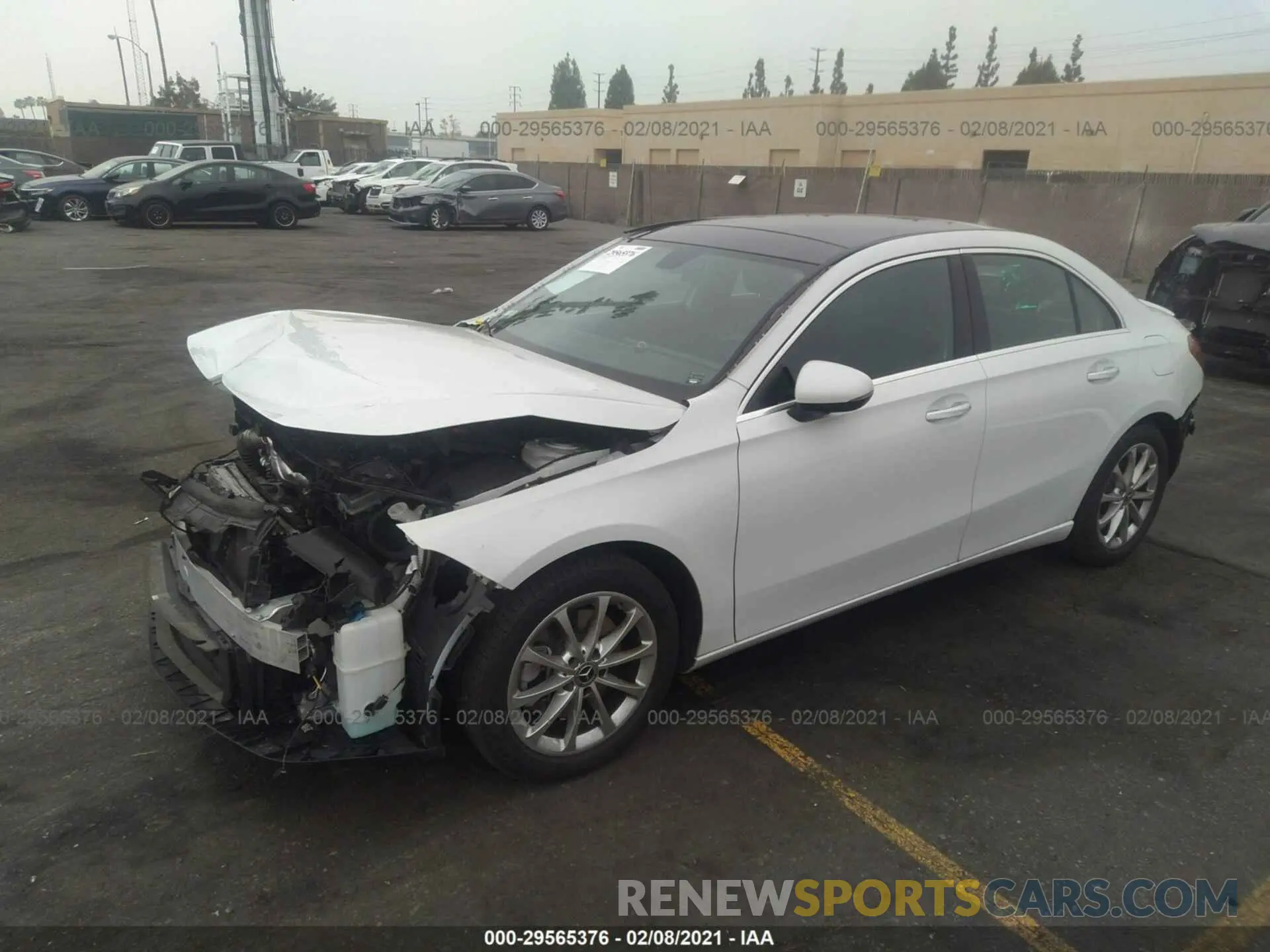2 Photograph of a damaged car WDD3G4EBXKW025777 MERCEDES-BENZ A-CLASS 2019