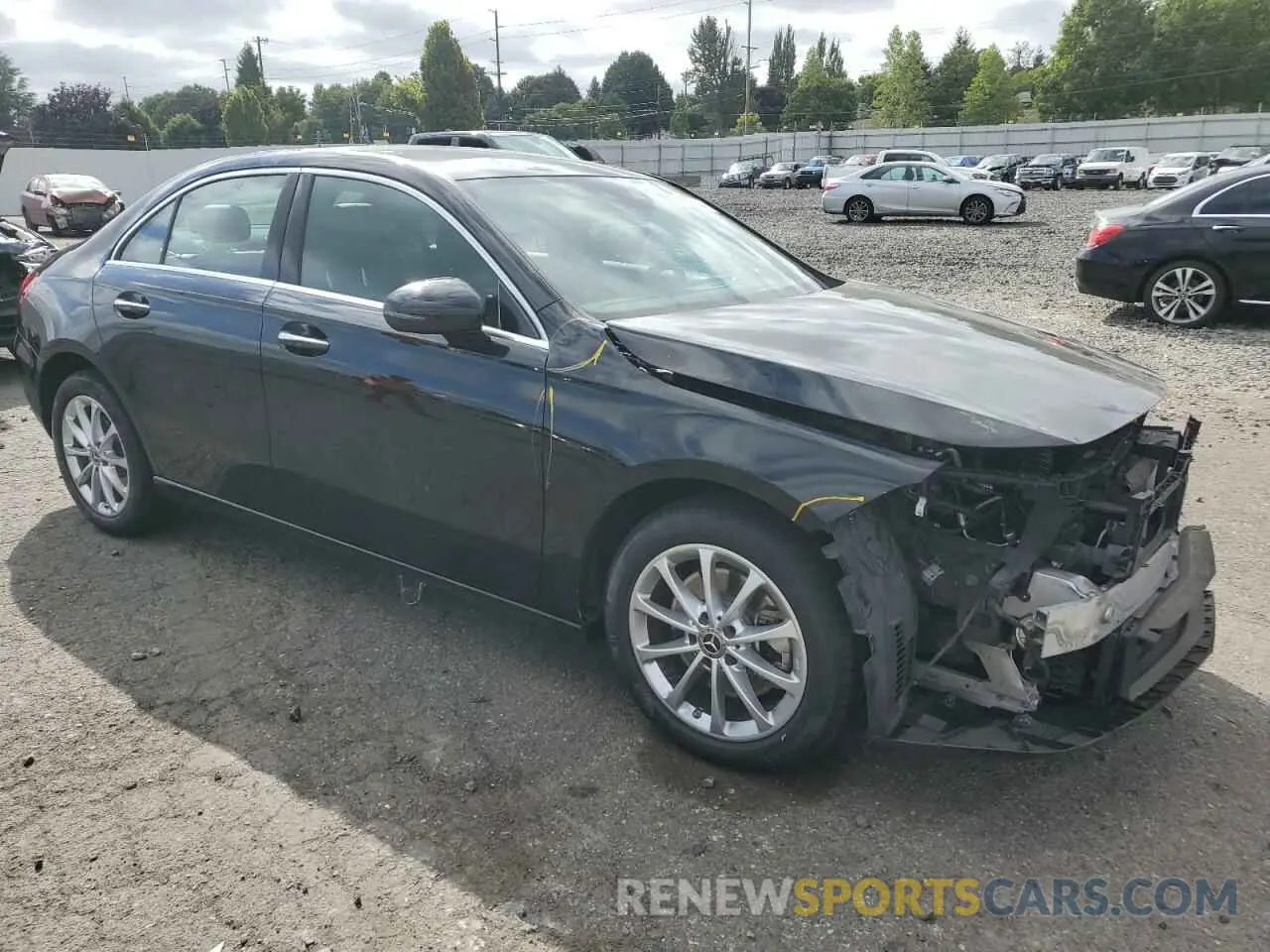 4 Photograph of a damaged car WDD3G4FB2KW001827 MERCEDES-BENZ A-CLASS 2019