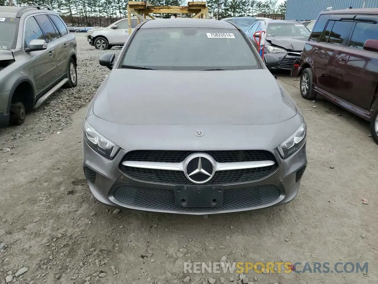 5 Фотография поврежденного автомобиля WDD3G4FB4KW012876 MERCEDES-BENZ A-CLASS 2019