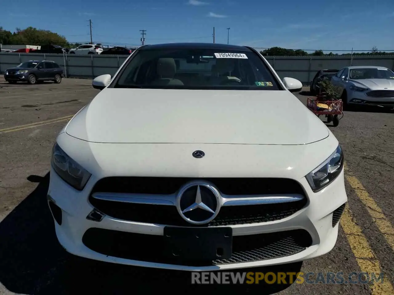 5 Photograph of a damaged car WDD3G4FB4KW019827 MERCEDES-BENZ A-CLASS 2019