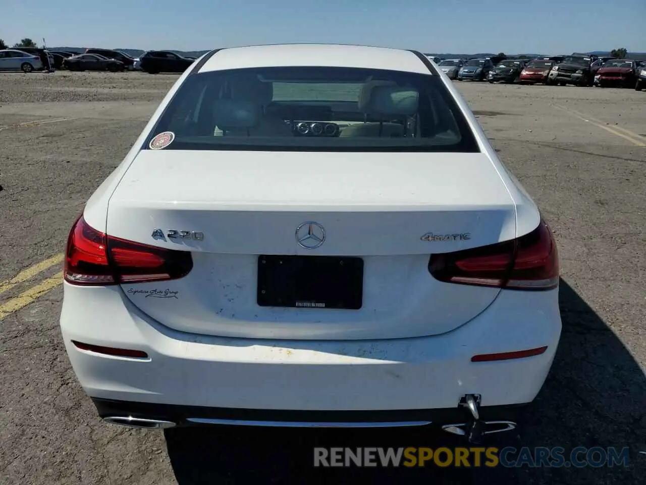 6 Photograph of a damaged car WDD3G4FB4KW019827 MERCEDES-BENZ A-CLASS 2019