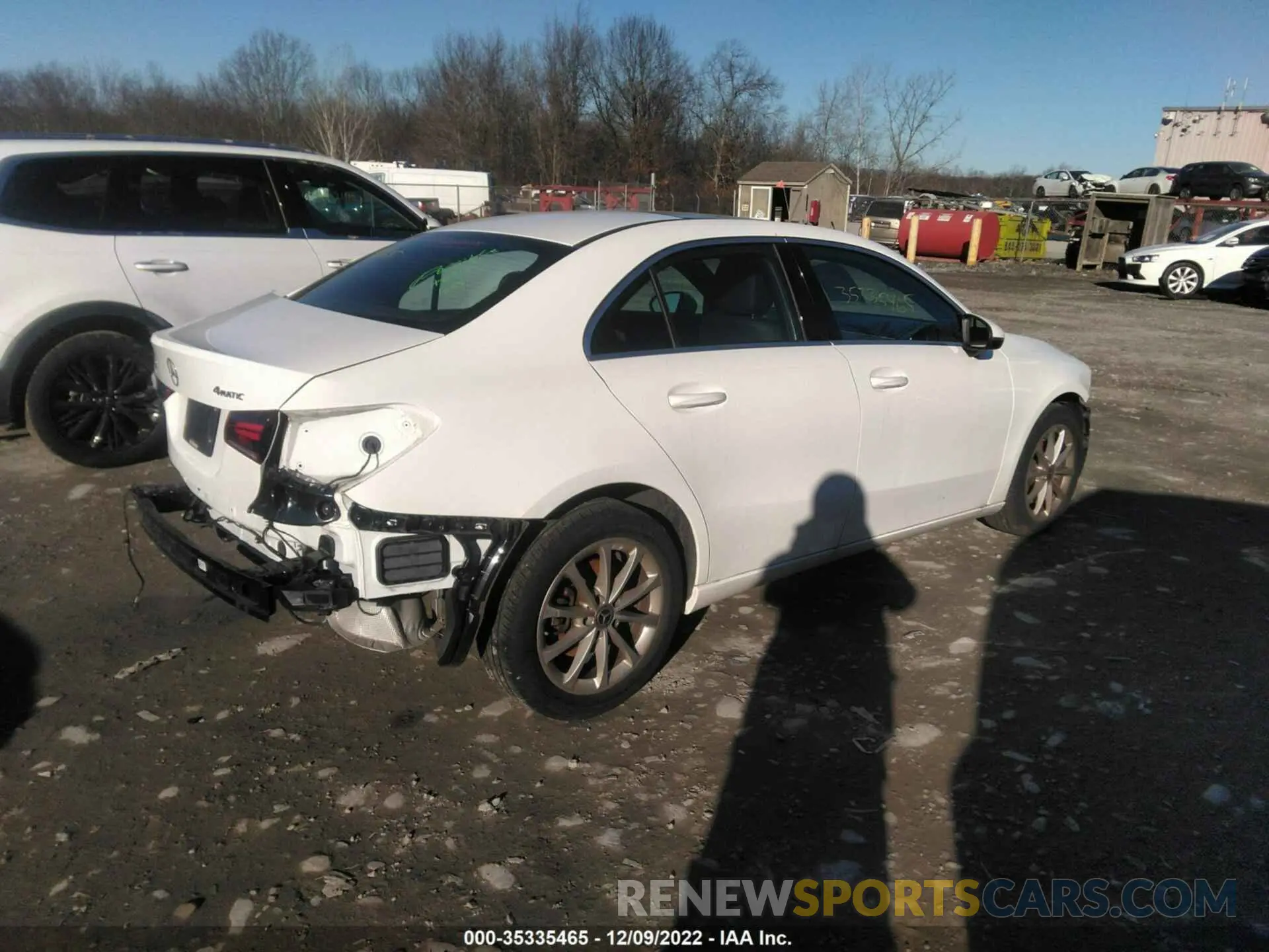 4 Photograph of a damaged car WDD3G4FB5KW020520 MERCEDES-BENZ A-CLASS 2019