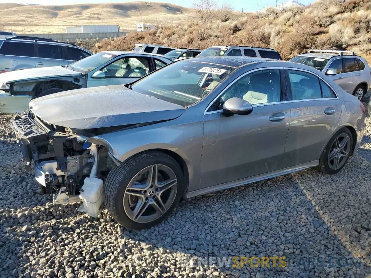 1 Photograph of a damaged car WDD3G4FB8KW005171 MERCEDES-BENZ A-CLASS 2019