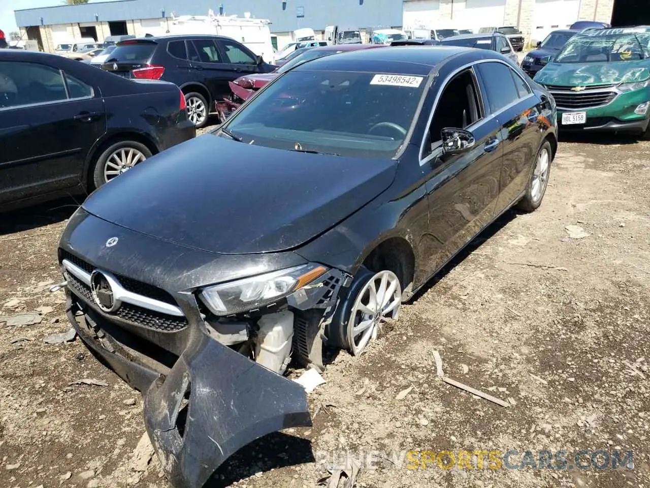 2 Photograph of a damaged car WDD3G4FB8KW027994 MERCEDES-BENZ A-CLASS 2019