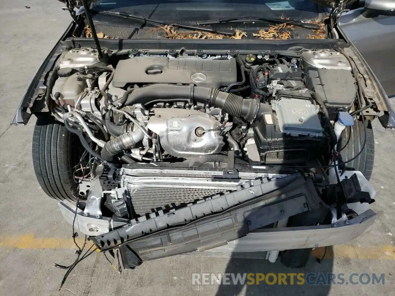 11 Photograph of a damaged car W1K3G4EB4LJ206789 MERCEDES-BENZ A-CLASS 2020