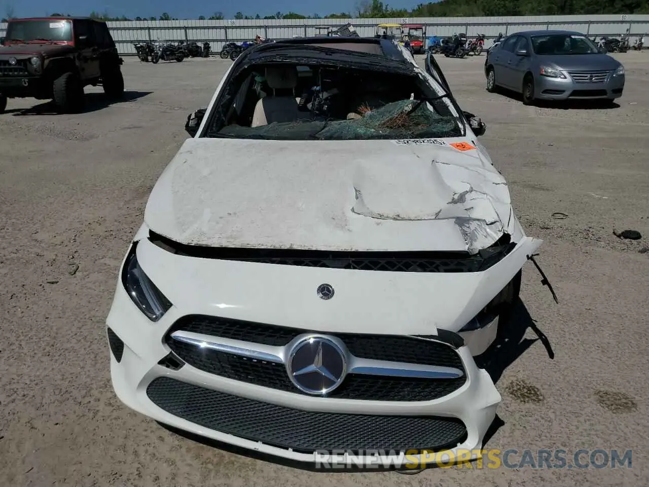 11 Photograph of a damaged car W1K3G4EB5LJ224217 MERCEDES-BENZ A-CLASS 2020