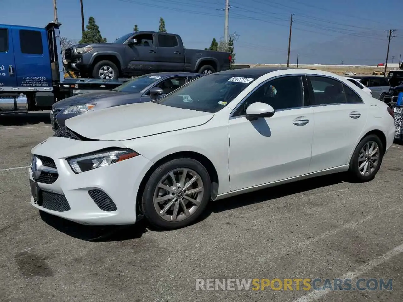 1 Photograph of a damaged car W1K3G4EB5LW043959 MERCEDES-BENZ A-CLASS 2020