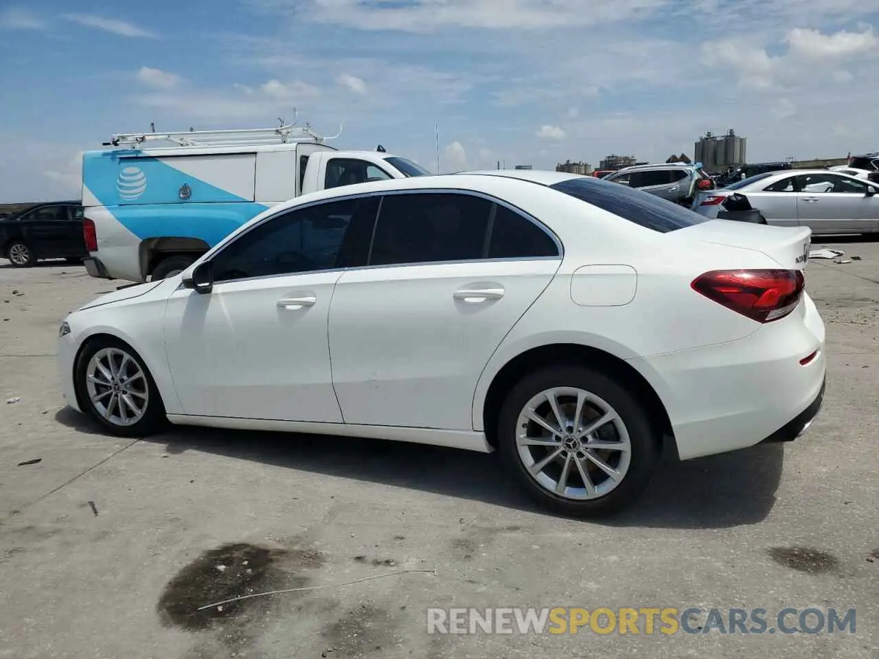 2 Photograph of a damaged car W1K3G4EB5LW044500 MERCEDES-BENZ A-CLASS 2020