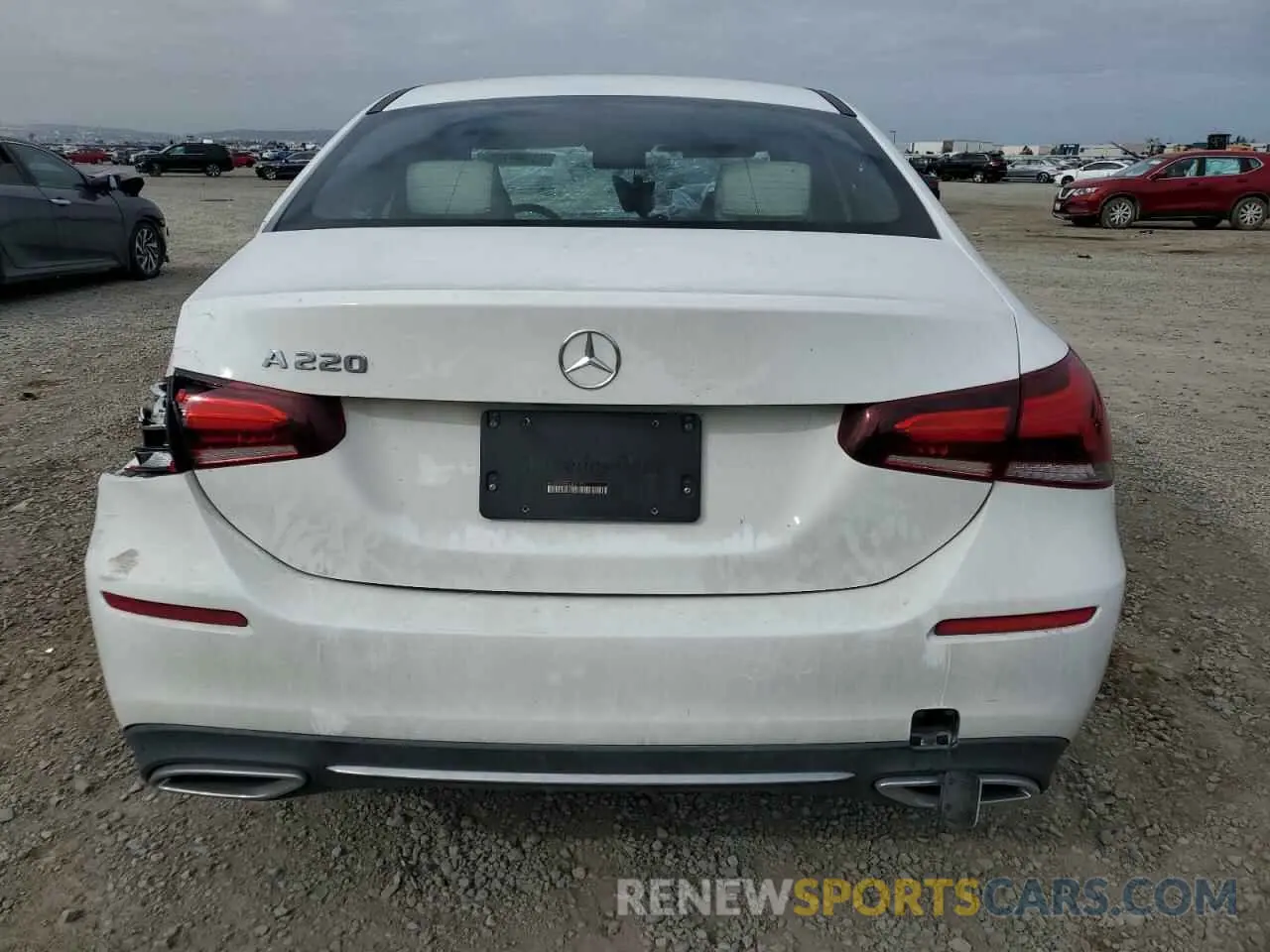 6 Photograph of a damaged car W1K3G4EB6LJ225957 MERCEDES-BENZ A-CLASS 2020
