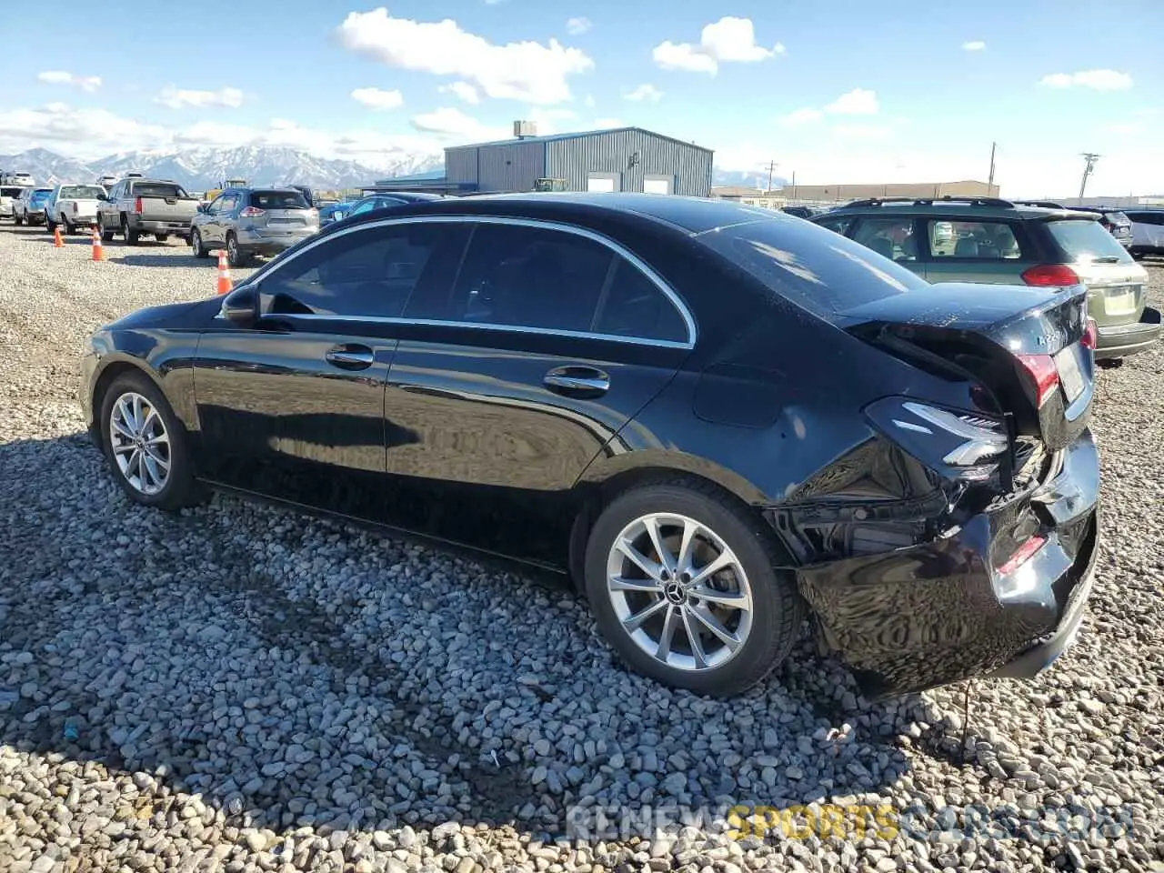 2 Фотография поврежденного автомобиля W1K3G4EB6LW043338 MERCEDES-BENZ A-CLASS 2020