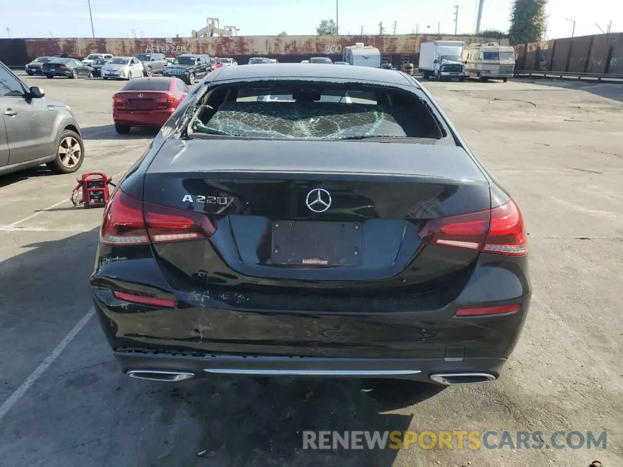 6 Photograph of a damaged car W1K3G4EB8LW045978 MERCEDES-BENZ A-CLASS 2020