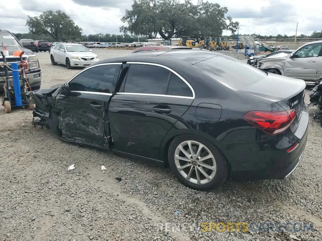 2 Photograph of a damaged car W1K3G4EB9LJ205511 MERCEDES-BENZ A-CLASS 2020