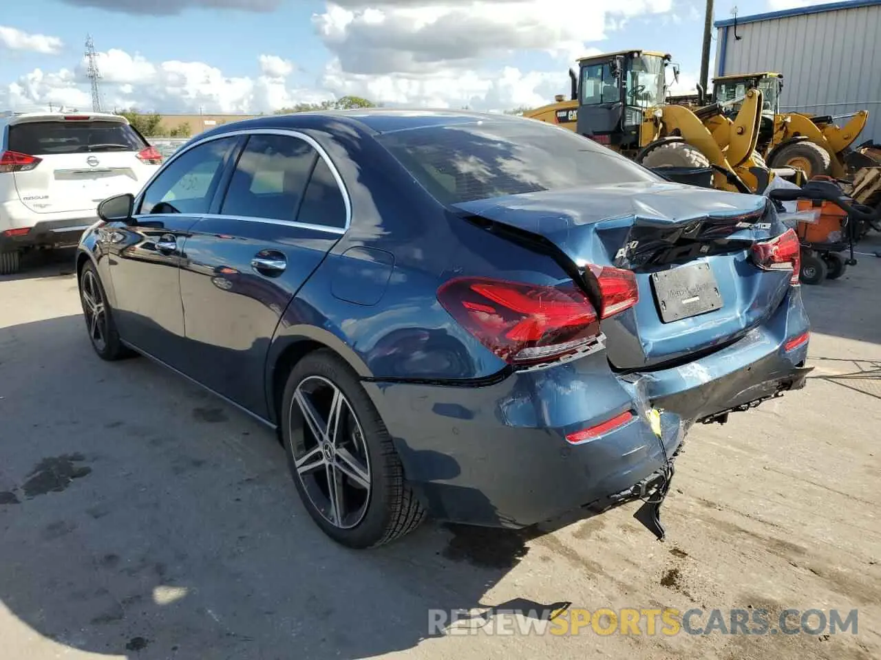 3 Photograph of a damaged car W1K3G4EB9LJ225922 MERCEDES-BENZ A-CLASS 2020