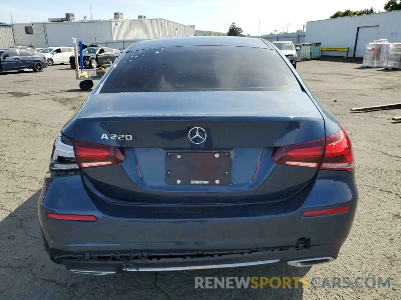 6 Photograph of a damaged car W1K3G4EB9LW046542 MERCEDES-BENZ A-CLASS 2020