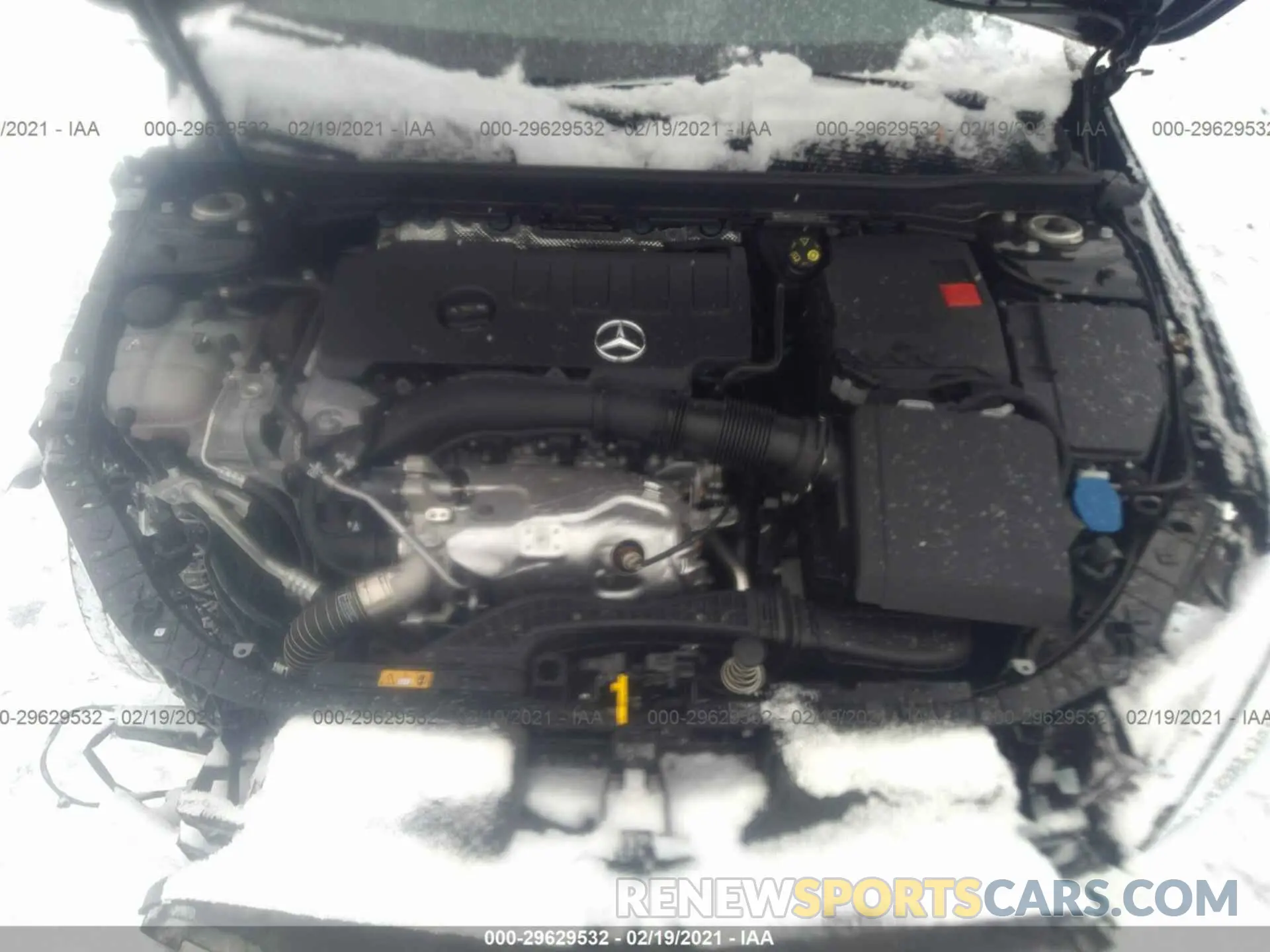 10 Photograph of a damaged car W1K3G4FB1LW046680 MERCEDES-BENZ A-CLASS 2020
