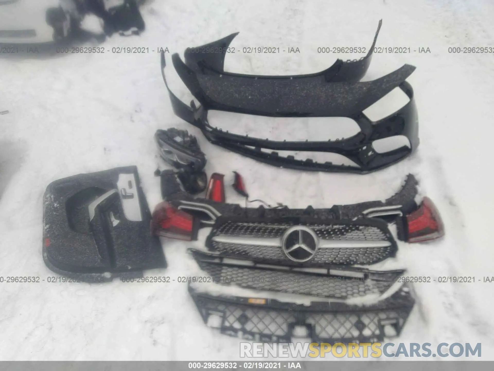 12 Photograph of a damaged car W1K3G4FB1LW046680 MERCEDES-BENZ A-CLASS 2020