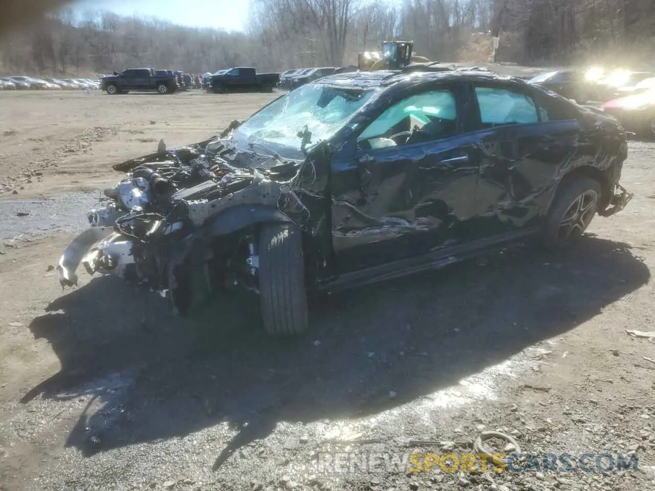 1 Photograph of a damaged car W1K3G4FB6LJ221051 MERCEDES-BENZ A-CLASS 2020