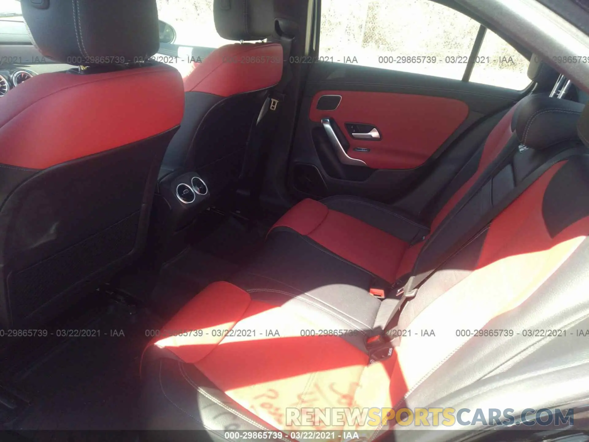 8 Фотография поврежденного автомобиля W1K3G4FB8LJ236795 MERCEDES-BENZ A-CLASS 2020