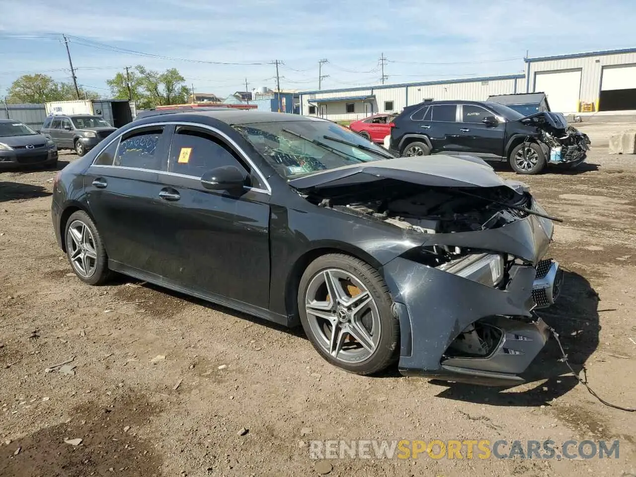 4 Photograph of a damaged car W1K3G4FBXLJ217794 MERCEDES-BENZ A-CLASS 2020