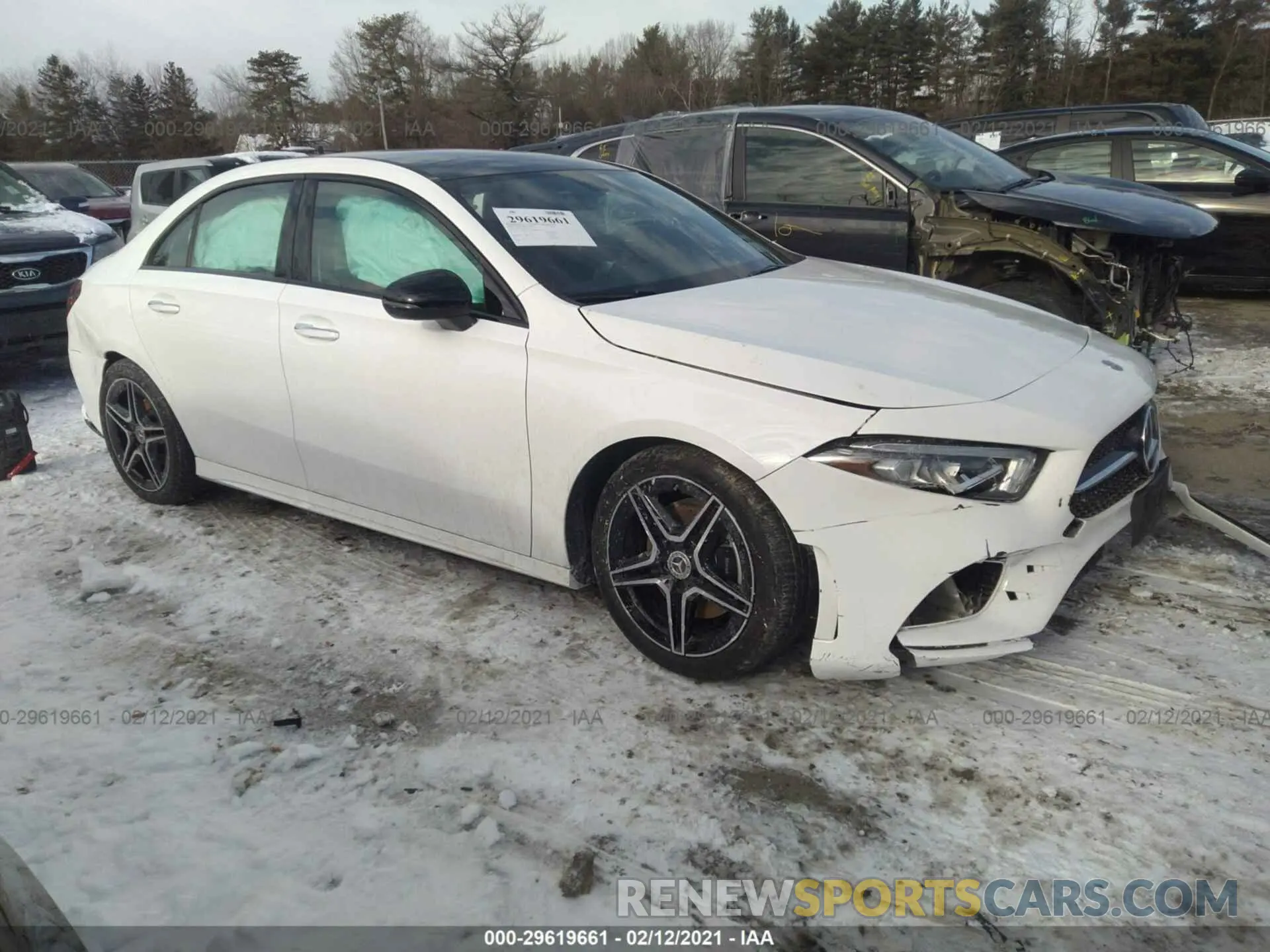 1 Photograph of a damaged car W1K3G4FBXLJ237673 MERCEDES-BENZ A-CLASS 2020