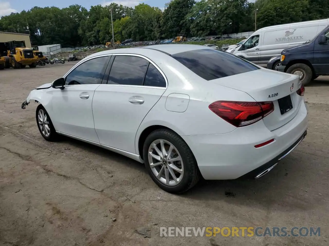 2 Photograph of a damaged car WDD3G4FB2LW037440 MERCEDES-BENZ A-CLASS 2020