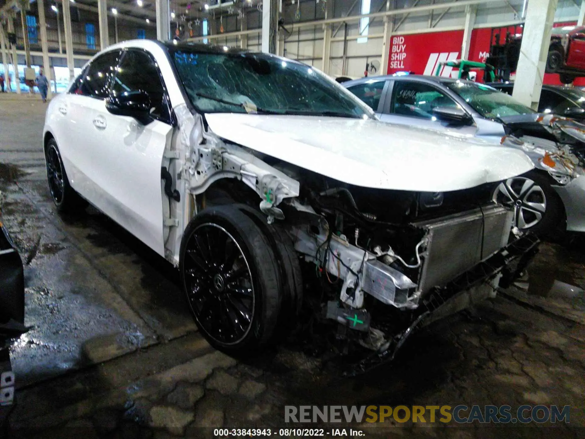 2 Фотография поврежденного автомобиля 00K3G4EB6MJ316714 MERCEDES-BENZ A-CLASS 2021