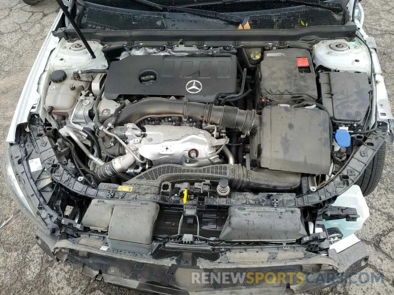 11 Photograph of a damaged car W1K3G4EB0MJ269180 MERCEDES-BENZ A-CLASS 2021