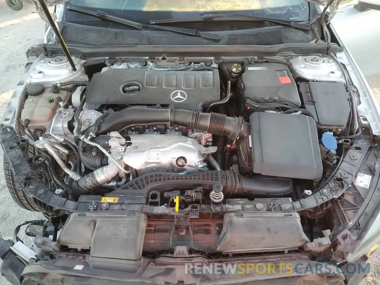 11 Photograph of a damaged car W1K3G4EB1MJ257829 MERCEDES-BENZ A-CLASS 2021